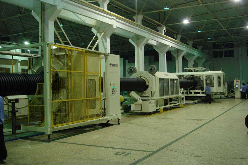 PVC қос қабырғалы гофрленген құбыр машинасы